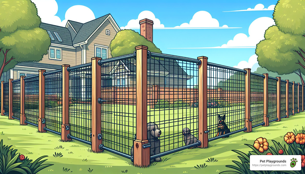 welded wire fence - no climb fencing for dogs welded wire fence - no climb fencing for dogs