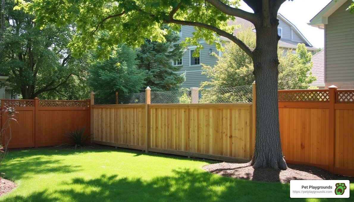 Traditional Physical Fences - non-electric dog fence Traditional Physical Fences - non-electric dog fence