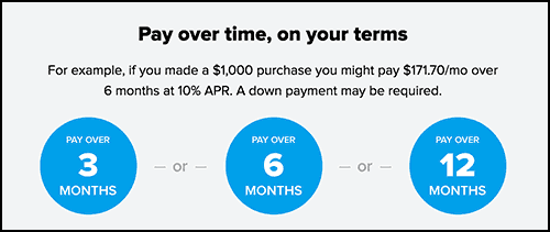 affirm options financing dog fence
